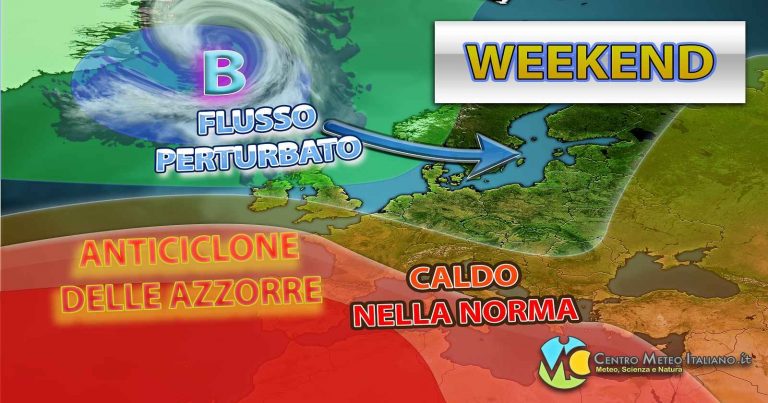 METEO WEEKEND – dopo il maltempo residua instabilità in ITALIA e temperature che dovrebbero mantenersi nella norma