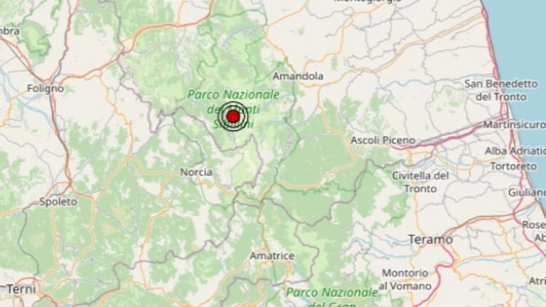 Terremoto nelle Marche oggi, 18 agosto 2022: scossa M 2.4 in provincia di Macerata – Dati Ingv