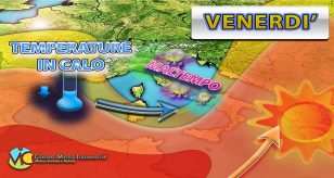 Meteo ITALIA: prossime ore con piogge e temporali, temperature in calo