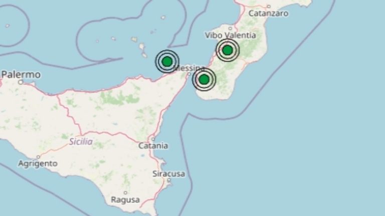 Terremoto in Sicilia oggi, 23 agosto 2022, scossa M 2.5 in provincia di Messina | Dati Ingv