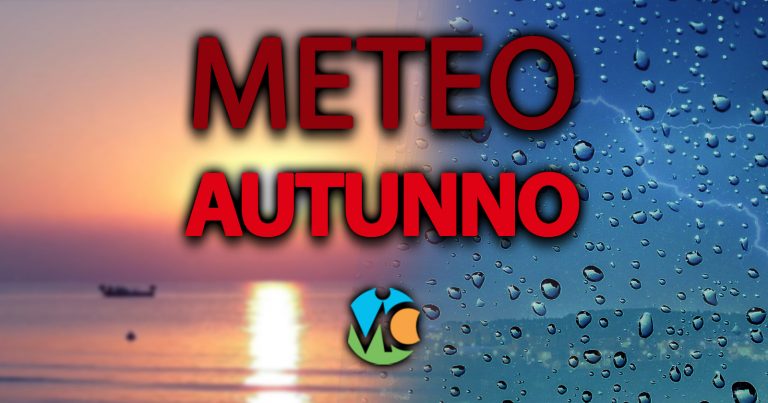 METEO AUTUNNO – Le TENDENZE stagionali indicano un periodo più CALDO rispetto alle medie del periodo