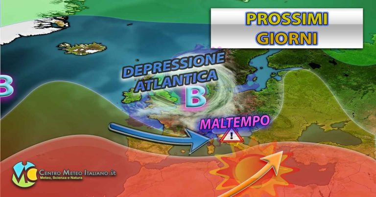 METEO – L’AUTUNNO SCALPITA, nuovo ATTACCO di MALTEMPO in arrivo in ITALIA, con TEMPORALI e CALO TERMICO: i dettagli