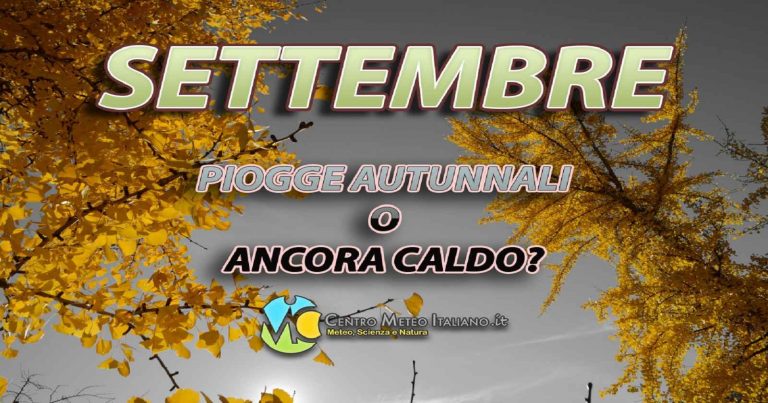 Meteo – Settembre al via con l’alta pressione? La tendenza per l’avvio dell’Autunno meteorologico Meteo – Settembre al via con l’alta pressione? La tendenza per l’avvio dell’Autunno meteorologico