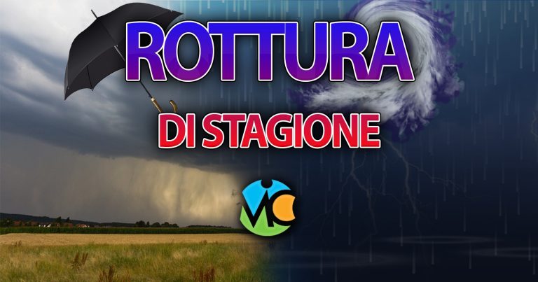 METEO ITALIA: maltempo in arrivo poi FRONTE POLARE e drastico calo delle temperature entro il weekend