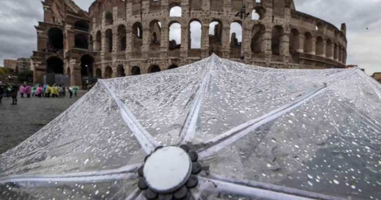 METEO ROMA – PEGGIORAMENTO in arrivo sulla Capitale con MALTEMPO anche intenso e CALO TERMICO: le previsioni