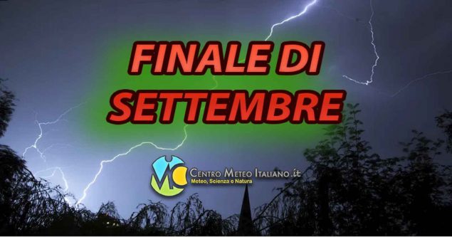 Meteo ITALIA: ultima parte di settembre con maltempo diffuso