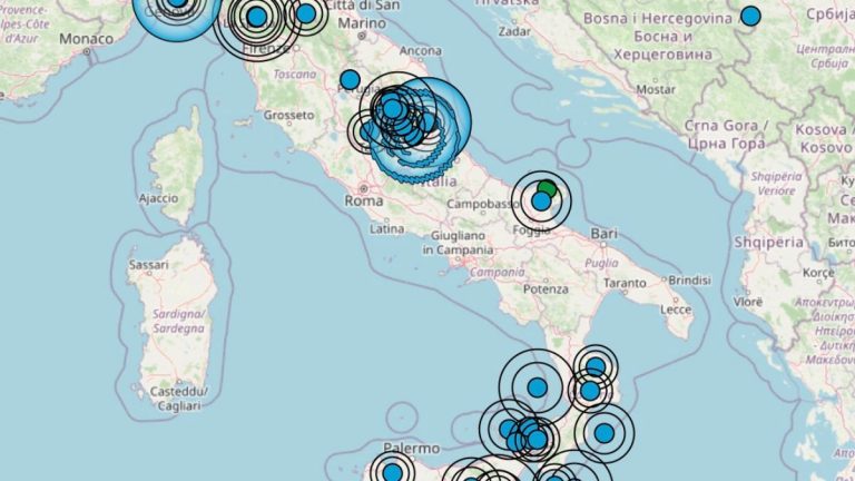 Terremoto in Puglia oggi, sabato 24 settembre 2022: scossa M 2.0 in provincia di Foggia | Dati INGV