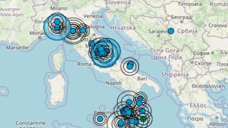 Terremoto in Italia oggi, 25 settembre 2022: scossa M 2.6 sul mar Ionio – Dati Ingv