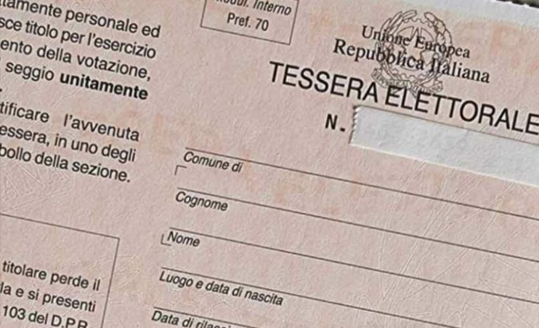 Tessera elettorale addio, arriva quella digitale per votare: ecco i vantaggi