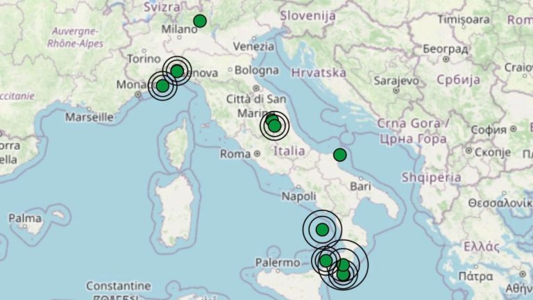 Terremoto in Italia oggi, lunedì 26 settembre 2022: le scosse più intense del giorno | Dati INGV