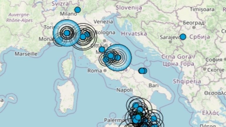 Terremoto in Italia oggi, martedì 27 settembre 2022, scossa M 2.7 sul mar Tirreno – Dati Ingv