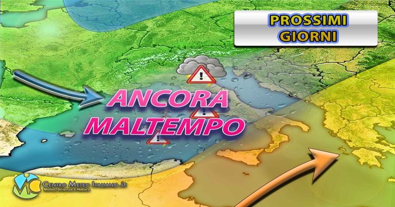 METEO ITALIA – nuova perturbazione in arrivo mentre a seguire si fa largo l’ipotesi anticiclone