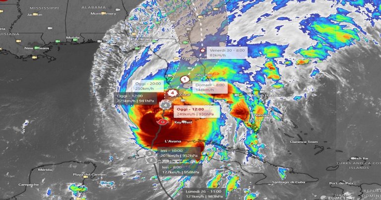 METEO – VIDEO: Uragano IAN: blackout, danni e 2 MORTI. Ha raggiunto la categoria 4