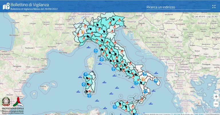 METEO – Clou della fase PERTURBATA in ITALIA, continua l’ALLERTA per MALTEMPO della PROTEZIONE CIVILE METEO – Clou della fase PERTURBATA in ITALIA, continua l’ALLERTA per MALTEMPO della PROTEZIONE CIVILE
