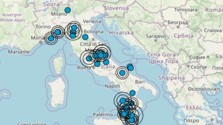 Terremoto oggi, lunedì 3 ottobre 2022: scossa di magnitudo 2.7 nelle Marche, provincia di Macerata – Dati Ingv