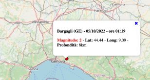 terremoto liguria oggi 5 ottobre 2022