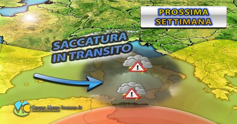 Meteo Italia – Oggi piogge al nord, domani il maltempo si sposta anche al centro-sud
