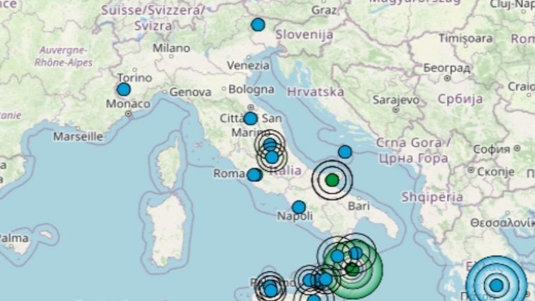 Terremoto oggi, giovedì 13 ottobre 2022: intensa scossa M 4.4 in Calabria, epicentro in provincia di Catanzaro – Dati Ingv