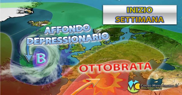 Meteo - Arriva l'Ottobrata, con un super Anticiclone in rinforzo ad inizio della prossima settimana: i dettagli