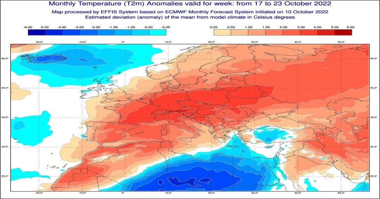 Meteo – Tendenza ecmwf con un anticiclone super in Italia e in Europa. Le previsioni