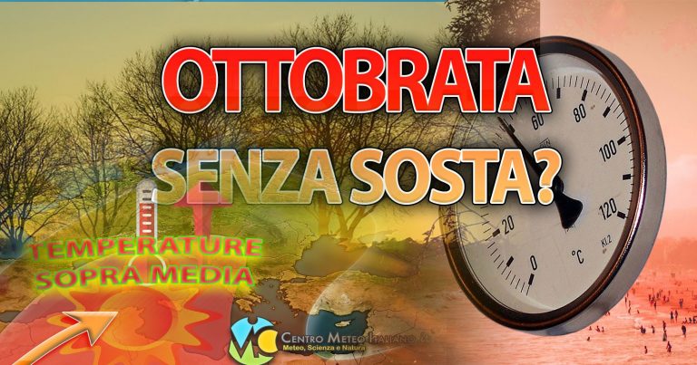 Meteo – Caldo anomalo verso Europa ed Italia, ottobre rischia di chiudere al primo posto Meteo – Caldo anomalo verso Europa ed Italia, ottobre rischia di chiudere al primo posto