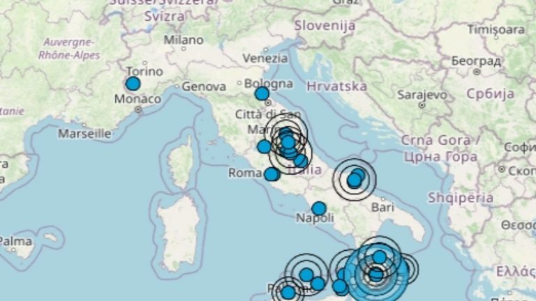 Terremoto oggi, martedì 18 ottobre 2022: scossa di magnitudo 3.0 in Calabria, epicentro in provincia di Catanzaro | Dati Ingv