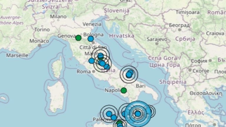 Terremoto oggi, martedì 19 ottobre 2022, scossa di magnitudo 2.1 in Sicilia, epicentro in provincia di Messina – Dati Ingv