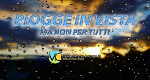 Meteo Italia - piogge in arrivo durante i prossimi giorni