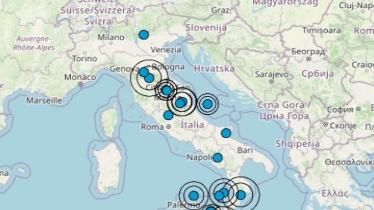Terremoto oggi, domenica 23 ottobre 2022, scossa M 2.5 in Umbria, epicentro in provincia Perugia – Dati Ingv