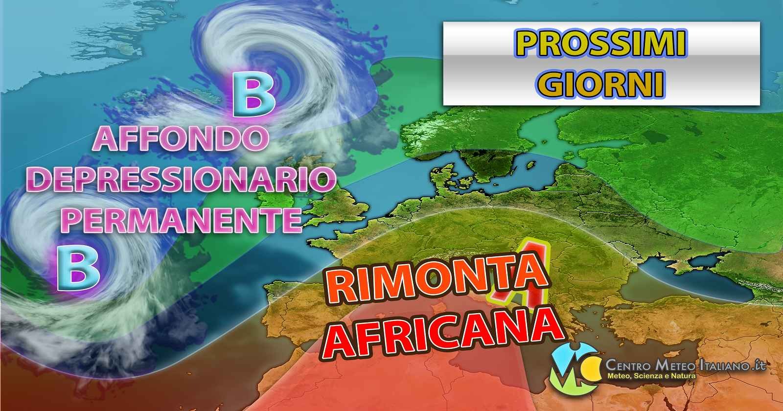 Meteo Italia - ancora rimonta africana con tempo stabile e clima caldo