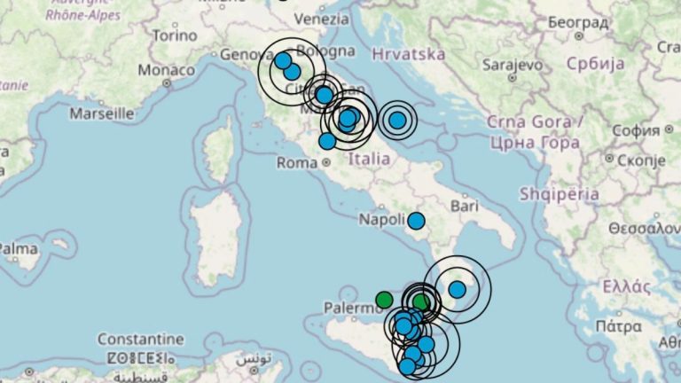 Terremoto in Italia oggi, lunedì 24 ottobre 2022: le scosse più importanti di giornata | Dati INGV