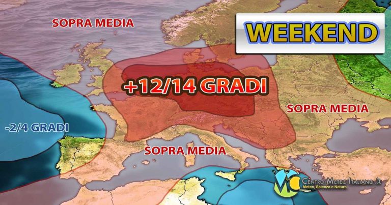 Meteo – Inizio Novembre con temperature sopramedia. Si prospetta un caldo Halloween