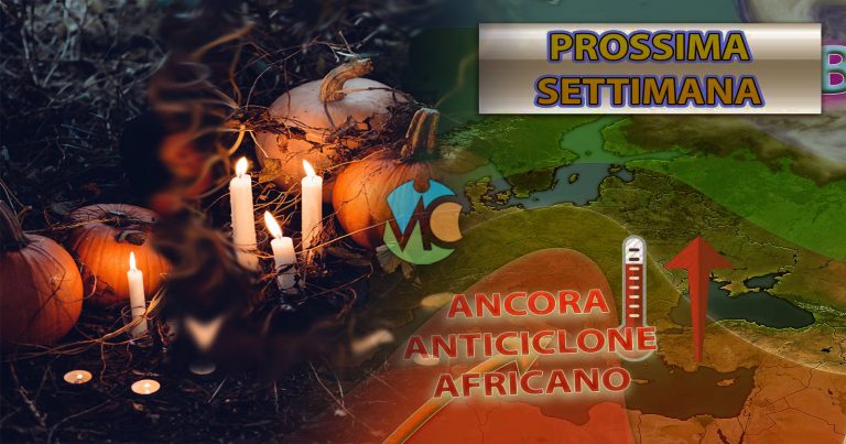 Meteo – Tendenza fino al ponte di Halloween e Ognissanti, le previsioni