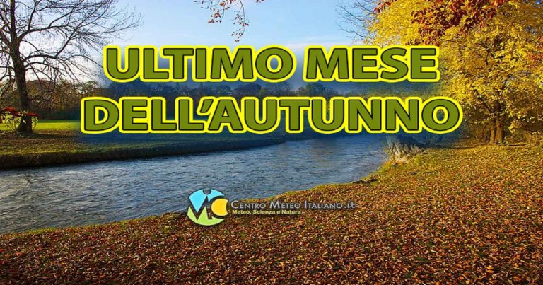 Meteo Italia: novembre inizia con l’alta pressione ma una prima perturbazione potrebbe puntare il Mediterraneo
