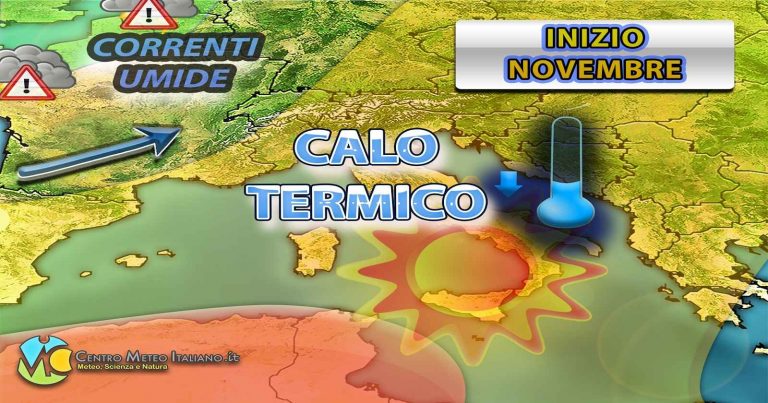 Meteo – Caldo anomalo in Italia, ma entro il primo weekend di novembre possibili temperature nella media