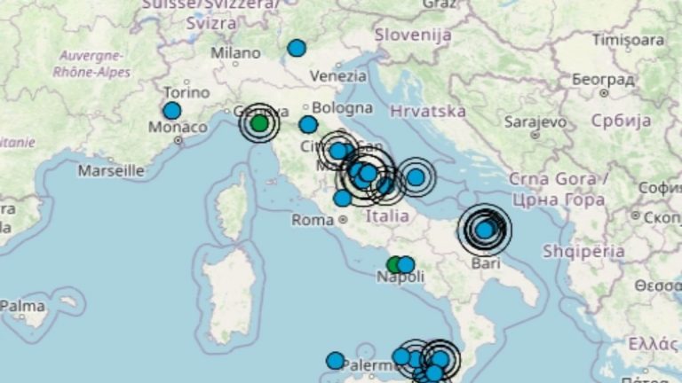 Scossa di terremoto registrata oggi, 28 ottobre 2022, in Liguria: M 2.3 in provincia di La Spezia – Dati Ingv