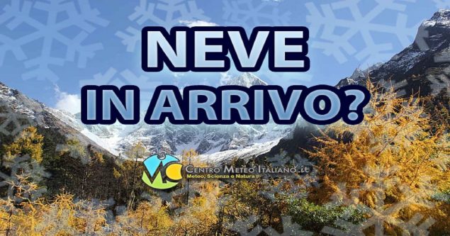 Meteo, entro il weekend possibile peggioramento con neve in montagna