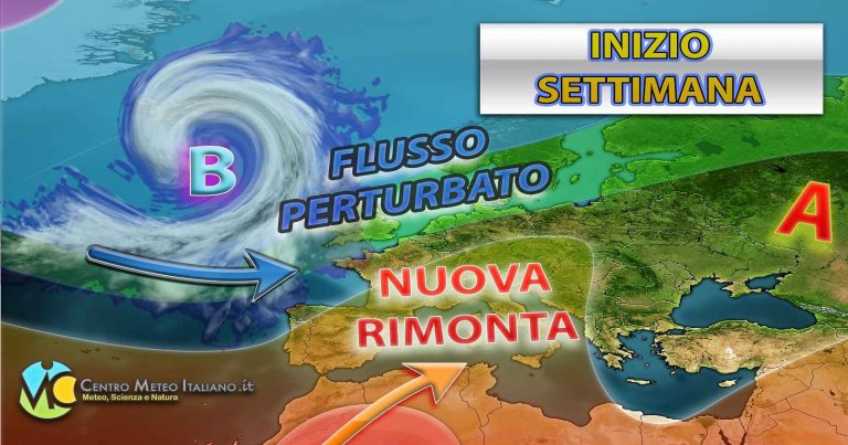 Meteo – Duro colpo all’Anticiclone che però è pronto ad espandersi nuovamente verso l’Italia la prossima settimana: i dettagli