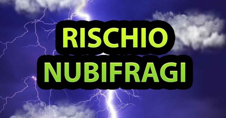 Meteo – Ulteriore peggioramento in arrivo in Italia nelle prossime ore con possibilità di nubifragi, ecco dove