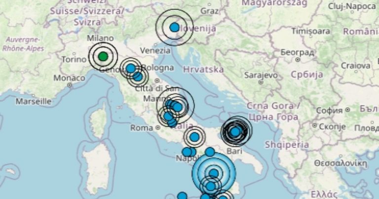 Terremoto oggi, venerdì 4 novembre 2022: scossa di magnitudo 2.7 in Emilia Romagna, epicentro in provincia di Piacenza | Dati Ingv