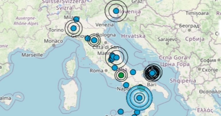 Terremoto oggi, lunedì 7 novembre 2022: scossa di magnitudo 2.3 nel Lazio, epicentro in provincia di Frosinone | Dati INGV