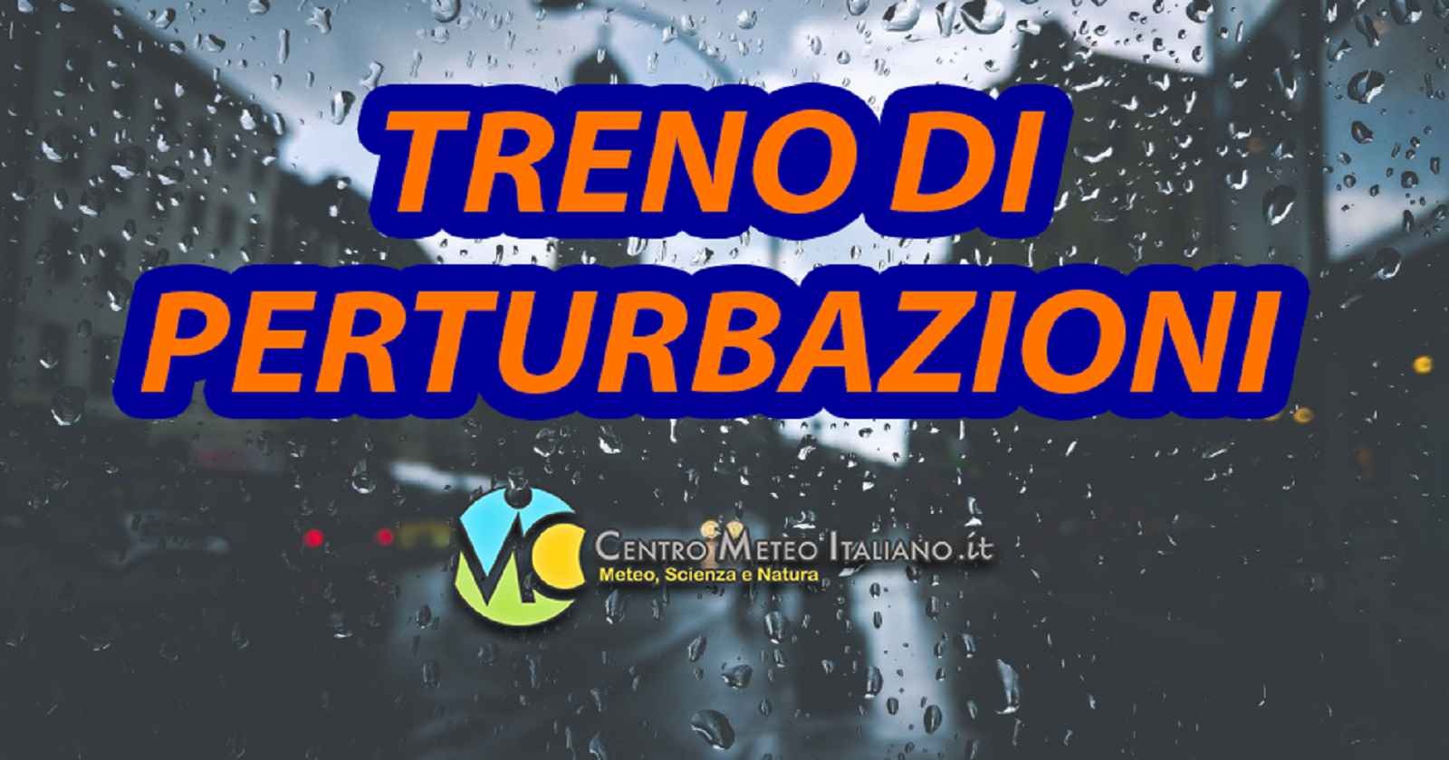 Maltempo a ripetizione sull'Italia nei prossimi giorni