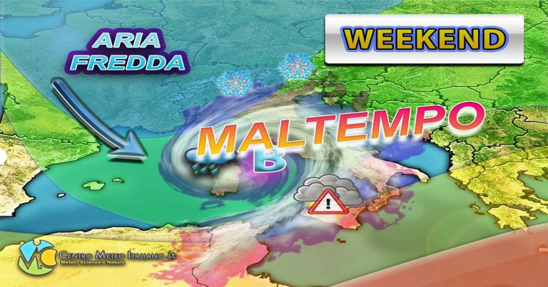 Meteo Italia – peggioramento in vista del fine settimana con temperature in calo, altro maltempo a seguire Meteo Italia – peggioramento in vista del fine settimana con temperature in calo, altro maltempo a seguire
