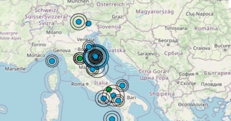 Terremoto oggi, giovedì 17 novembre 2022, scossa magnitudo 2.4 in Toscana, epicentro in provincia di Arezzo – Dati Ingv