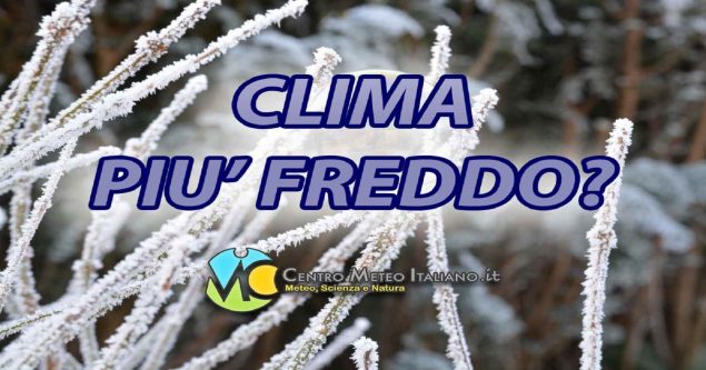 Meteo Italia - clima più freddo sul finire di novembre ma con meno piogge