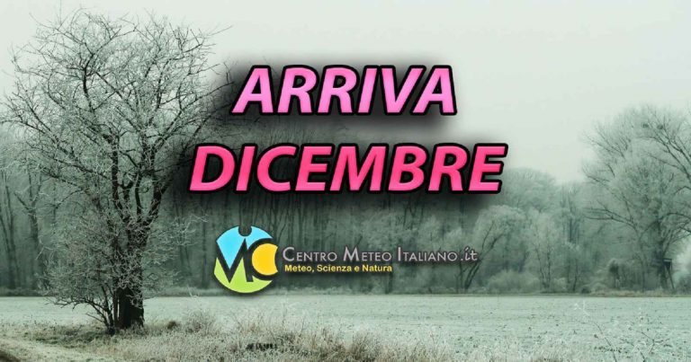 Meteo Italia – fase instabile in arrivo nel fine settimana ma clima più mite con l’avvio di dicembre Meteo Italia – fase instabile in arrivo nel fine settimana ma clima più mite con l’avvio di dicembre