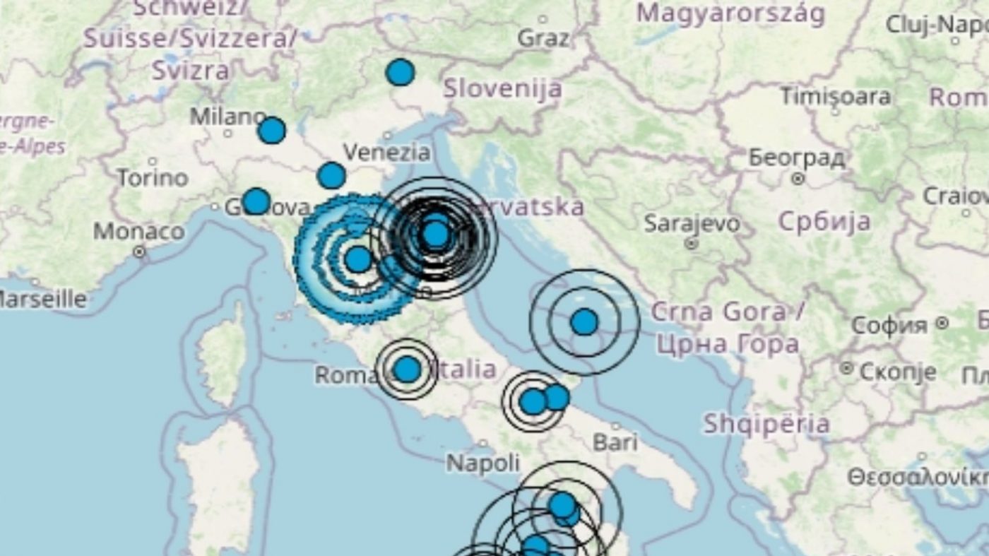 Terremoto oggi marted 29 novembre 2022 scossa di magnitudo 2.7