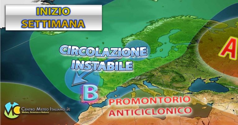 Meteo Immacolata – Possibile rimonta anticiclonica sul Mediterraneo, maggiore stabilità in Italia e clima mite