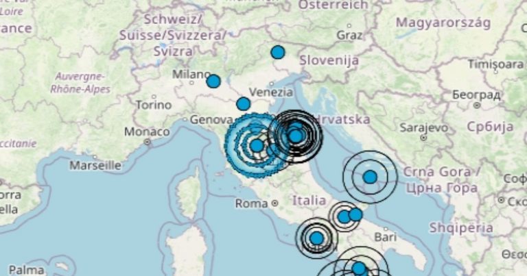 Terremoto oggi, giovedì 1 dicembre 2022: scossa di magnitudo 3.4 avvertita sulla costa anconetana – Dati Ingv Terremoto oggi, giovedì 1 dicembre 2022: scossa di magnitudo 3.4 avvertita sulla costa anconetana – Dati Ingv