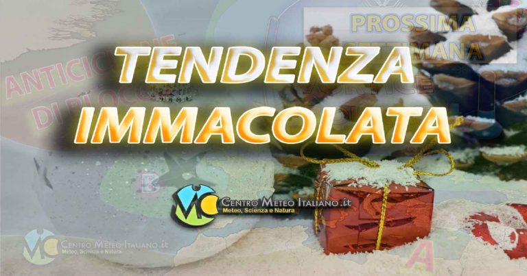 Meteo Immacolata – Peggioramento sull’Italia con piogge diffuse e temporali, calo termico nel weekend Meteo Immacolata – Peggioramento sull’Italia con piogge diffuse e temporali, calo termico nel weekend